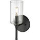 Chastine Wall Sconce Wall Light in Matte Black